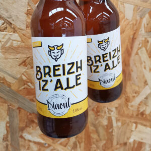 Bières artisanales blonde breizh iz ale brasserie diaoul