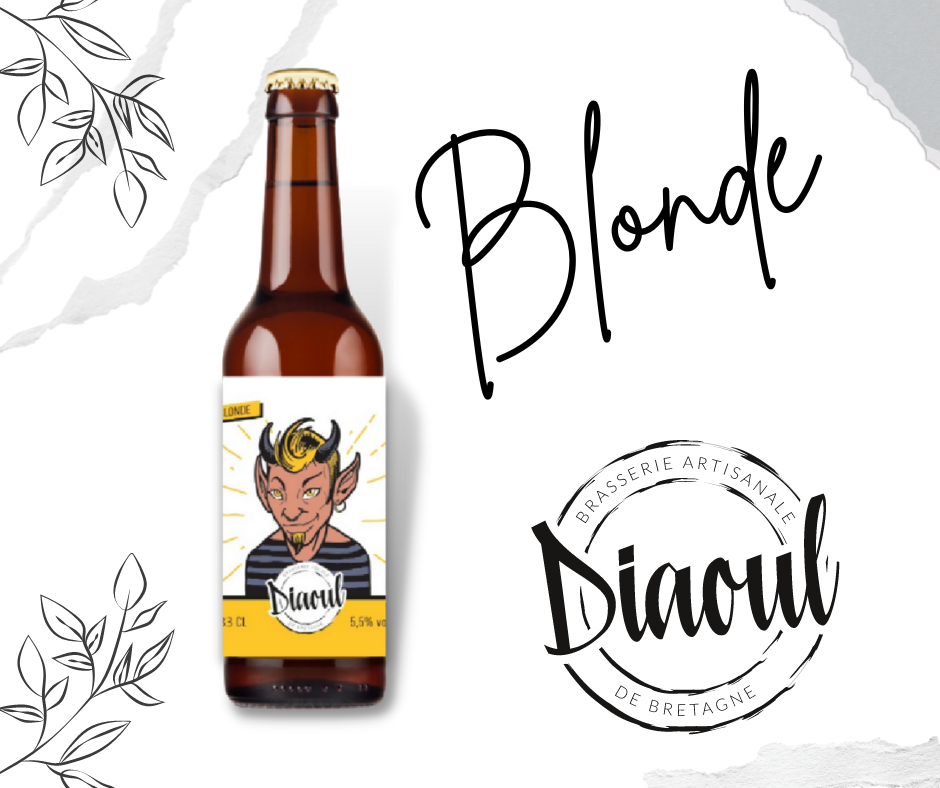 Bière blonde brasserie diaoul